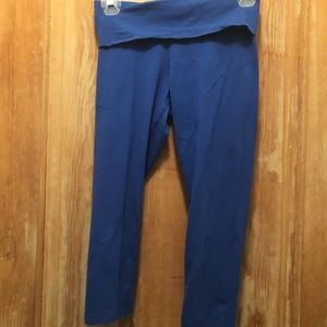 Aerie Blue Cropped Leggings